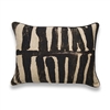 Elitis Zebra CO 117 01 02.  Linen zebra stripe throw pillow.  Click for details and checkout >>