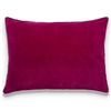 Elitis Eurydice CO 122 52 03 velvet solid color lipstick pink throw pillow.  Click for details and checkout >>