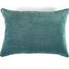 Elitis Eurydice CO 122 81 03 velvet solid color sea foam green green throw pillow.  Click for details and checkout >>