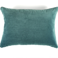 Elitis Eurydice CO 122 81 03 velvet solid color sea foam green green throw pillow.  Click for details and checkout >>