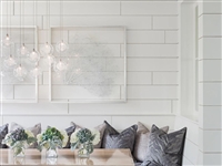 Classic White Vinyl Peel & Stick Shiplap Panels.  Click for details and checkout >>