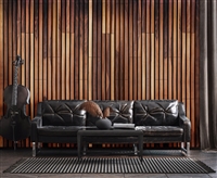 Walnut Baritone Wood Wall Peel and Stick Wall Planks.  Click for details and checkout >>