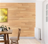 Light Brown Wood Real Wood Peel and Stick Wall Planks.  Click for details and checkout >>