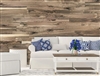 Unfinished Stainable Walnut Real Wood Peel and Stick Wall Planks.  Click for details and checkout >>