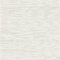 Elitis Panama VP 710 01.  Cream solid color sisal stripe vinyl textured wallpaper.  Click for details and checkout >>