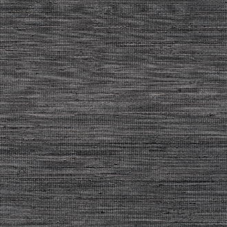 Elitis Panama VP 710 20.   Midnight black infused color sisal stripe vinyl textured wallpaper.  Click for details and checkout >>