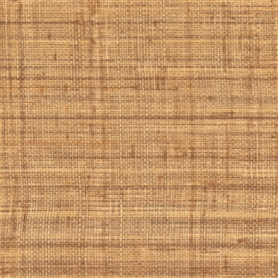 Elitis Matieres a Vegetales VP 983 15.  Brown beige embossed vinyl wallpaper grass cloth aspect. Click for details and checkout >>