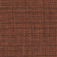 Elitis Matieres a Vegetales VP 983 31.  Dark red embossed vinyl wallpaper grass cloth aspect. Click for details and checkout >>