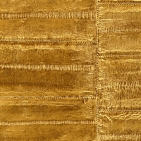 Elitis Anguille VP 424 06.  Gold Faux Eel Skin Wallpaper.  Click for details and checkout >>