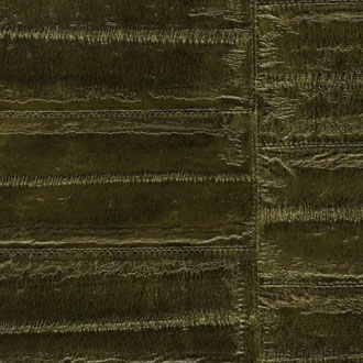 Elitis Anguille VP 424 10.  Seaweed Green Faux Eel Skin Wallpaper.  Click for details and checkout >>