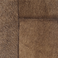 Elitis Indomptee VP 618 10.  Dark brown faux fur embossed wallpaper.  Click for details and checkout >>
