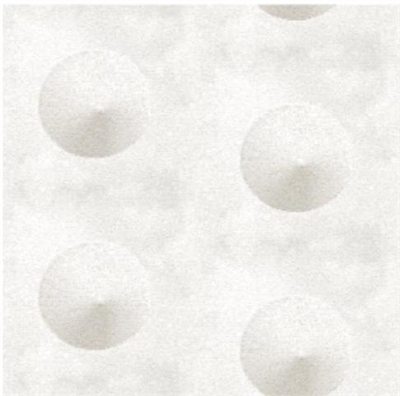 Elitis Glass VP 641 01.  White pearl polka dot wallpaper.  Click for details and checkout >>