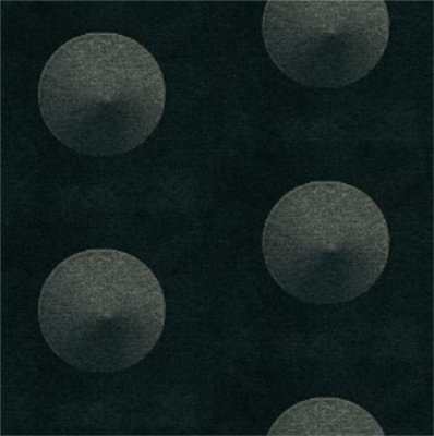 Elitis Glass VP 641 04.  Black and gray polka dot wallpaper.  Click for details and checkout >>
