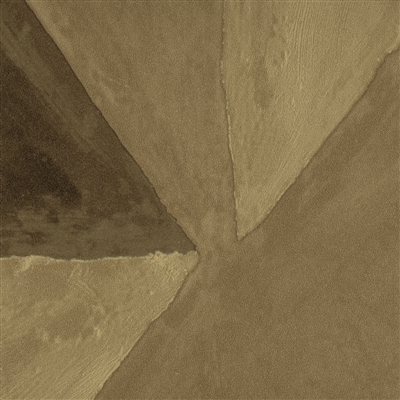 Elitis Voiles De Papier Composition TP 330 04.  Brown abstract geometric triangle print wallpaper.  Click for details and checkout >>