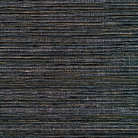 Elitis Panama VP 711 12.  Midnight black horizontal linen textured wallpaper.  Click for details and checkout >>