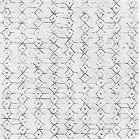 Elitis Domino Empreinte RM 250 01.  Off white geometric art deco wallpaper.  Click for details and checkout >>