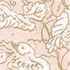 Elitis Domino Flirt Aquatique RM 255 04.  Light pink floral pattern art deco wallpaper.  Click for details and checkout >>