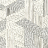 Elitis Formentera VP 717 03.  Gray multicolored mid century textured wallpaper.  Click for details and checkout >>