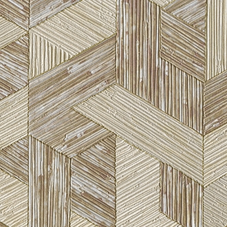 Elitis Formentera VP 717 05.  Khaki multicolored mid century textured wallpaper.  Click for details and checkout >>