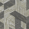 Elitis Formentera VP 717 09.  Pewter multicolored mid century textured wallpaper.  Click for details and checkout >>
