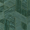 Elitis Formentera VP 717 12.  Emerald green multicolored mid century textured wallpaper.  Click for details and checkout >>