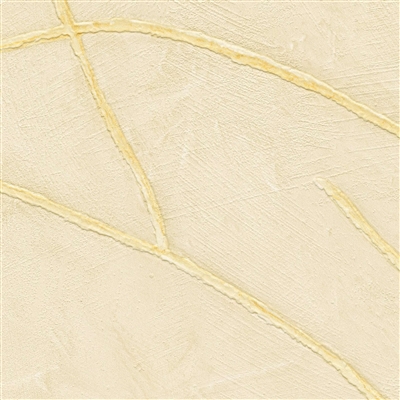 Elitis Kintsugi Kintsugi VP 1004 04. Beige and yellow gold vinyl Wallcovering.  Click for details and checkout >>