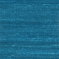 Elitis Soie Changeante VP 928 42.  Ocean blue vinyl silk effect wallpaper for a wall. Click for details and checkout >>