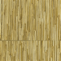 Elitis Formentera VP 715 06.   Gold geometric square vinyl textured wallpaper.  Click for details and checkout >>