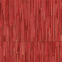 Elitis Formentera VP 715 09.   Ruby red geometric square vinyl textured wallpaper.  Click for details and checkout >>