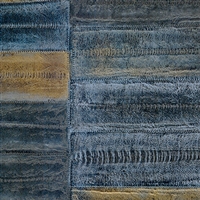 Elitis Anguille Legend VP 425 08.  Faded blue eel skin wallpaper.  Click for details and checkout >>