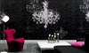 Elitis Pleats TP 200 01.  Haunted Chandelier Wallpaper.  Click for details and checkout >>