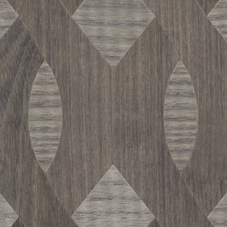Elitis Nappees RM 435 82.  Ash gray custom inlay geometric pattern real wood wallpaper.  Click for details and checkout >>
