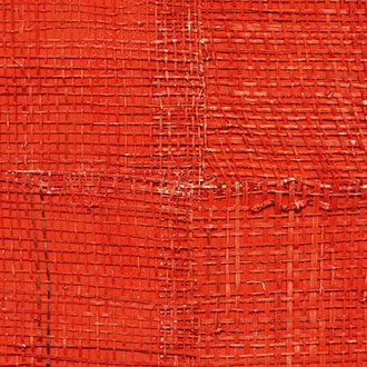 Elitis Epure RM 666 35.  Red handmade burlap wallpaper.  Click for details and checkout >>