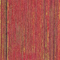 Elitis Pop RM 893 30.  Rustic red vertical stripe handcrafted wallpaper.  Click for details and checkout >>