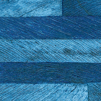 Elitis Nomades VP 893 42.  Reclaimed Deep Blue Wood Plank Wallpaper. Click for details and checkout >>