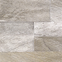 Elitis Nomades VP 893 52.  Reclaimed Silver White Washed Wood Plank Wallpaper. Click for details and checkout >>