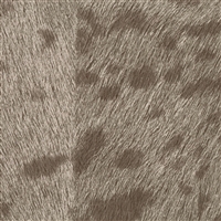 Elitis Sauvages VP 953 11.   Grey and brown embossed vinyl wallpaper faux animal hide. Click for details and checkout >>