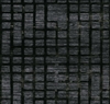 Elitis Talamone VP 853 04.  Midnight black geometric textured wallpaper.  Click for details and checkout >>