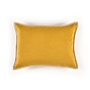 Elitis Philia CO 189 27 02 Sunny yellow viscose linen sold color mid size accent pillow.  Click for details and checkout >>