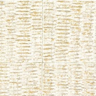 Elitis Natural Mood Mimbre Precioso VP 915 02.  Khaki with gold highlights faux basket weave embossed vinyl wallpaper.  Click for details and checkout >>