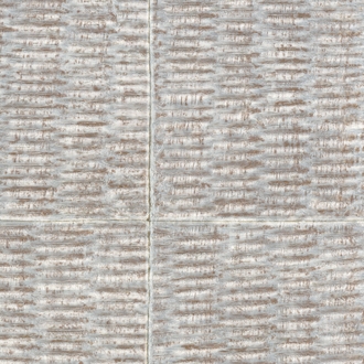 Elitis Natural Mood Mimbre Precioso VP 915 21.  Soft blue and brown faux basket weave embossed vinyl wallpaper.  Click for details and checkout >>