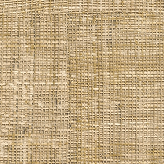 Elitis Rafia VP 601 19.  Straw brown patchwork hand woven texture vinyl wallpaper.  Click for details and checkout >>