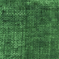 Elitis Rafia VP 601 69.  Green patchwork hand woven texture vinyl wallpaper.  Click for details and checkout >>