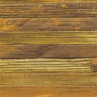 Golden Brown Planked Wood Look Wallpaper. Click for details and checkout >>