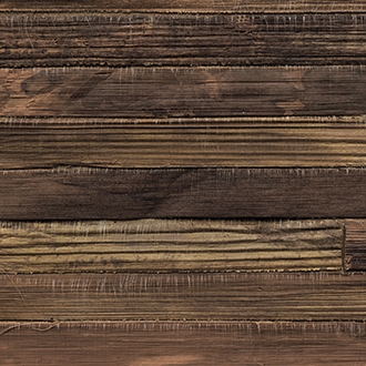 Burnt Brown Planked Wood Look Wallpaper. Click for details and checkout >>