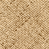 Elitis Matieres a Vegetales VP 984 02.   Tan embossed vinyl wallpaper grass cloth aspect. Click for details and checkout >>