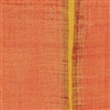 Elitis Nomades VP 895 31.  Pumpkin organge silk and linen weave vinyl wallpaper for a wall. Click for details and checkout >>