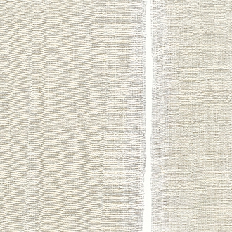 Elitis Nomades VP 895 42.  Taupe and white stripe silk and linen weave vinyl wallpaper for a wall. Click for details and checkout >>