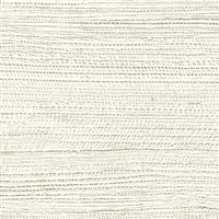 Elitis Opening VP 725 01.  White abaca fiber banana leaf textured vinyl wallpaper.  Click for details and checkout >>