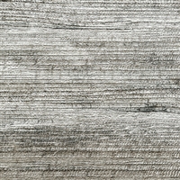 Elitis Opening VP 726 01.  Metallic gray abaca fiber banana leaf textured vinyl wallpaper.  Click for details and checkout >>
